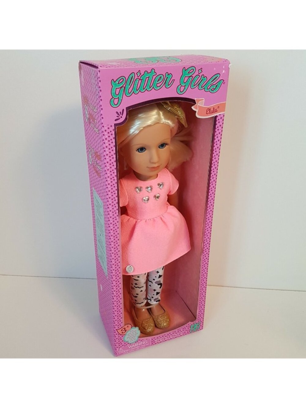 Glitter Girls Elula Doll 14" Blonde Blue Eyes Battat Fashion Doll NEW